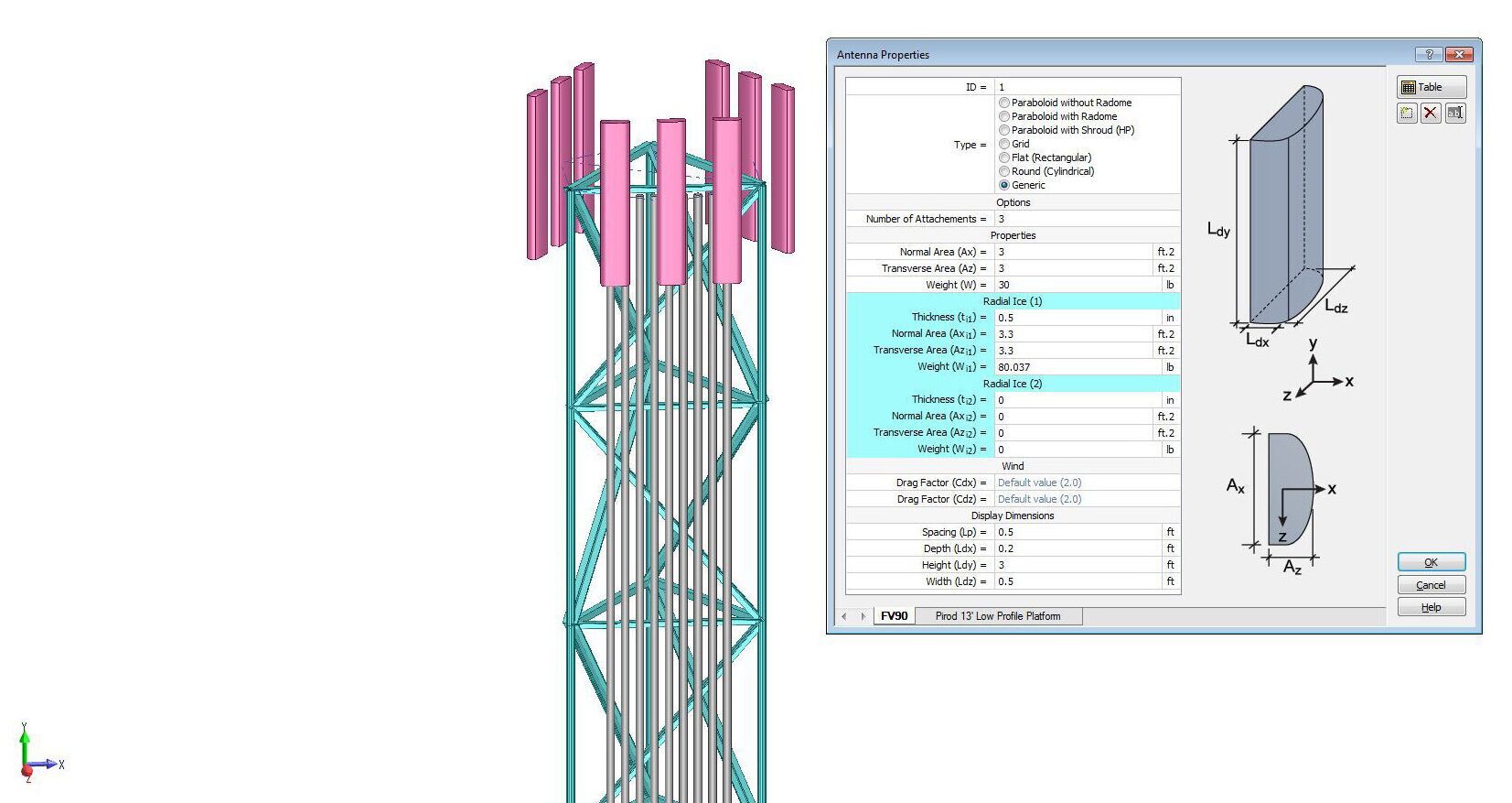 Telecom Towers Structural Analysis and Design (ANSI/TIA-222 and CSA S37)