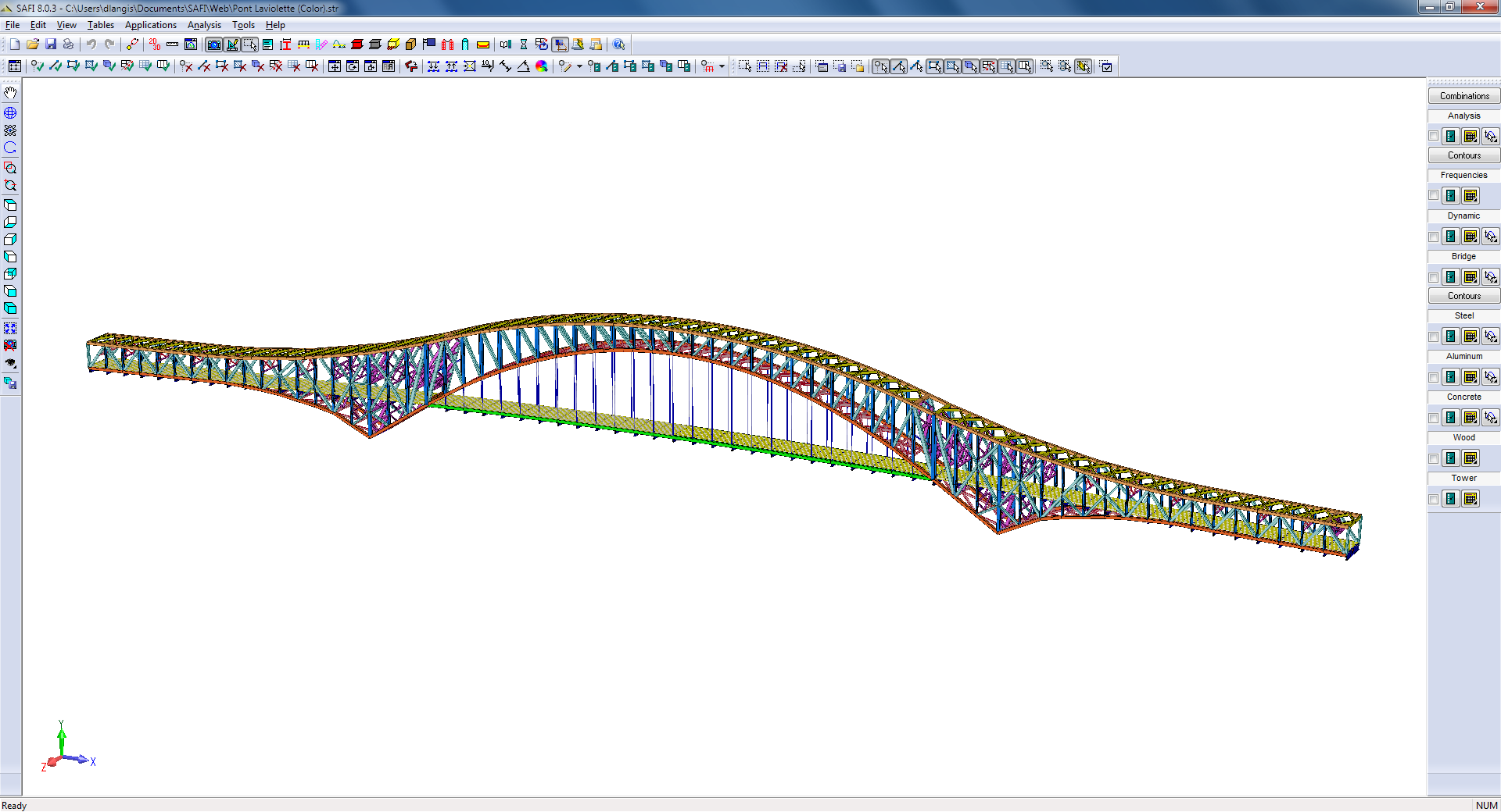 BRIDGE ANALYSIS AND DESIGN SOFTWARE - SAFI