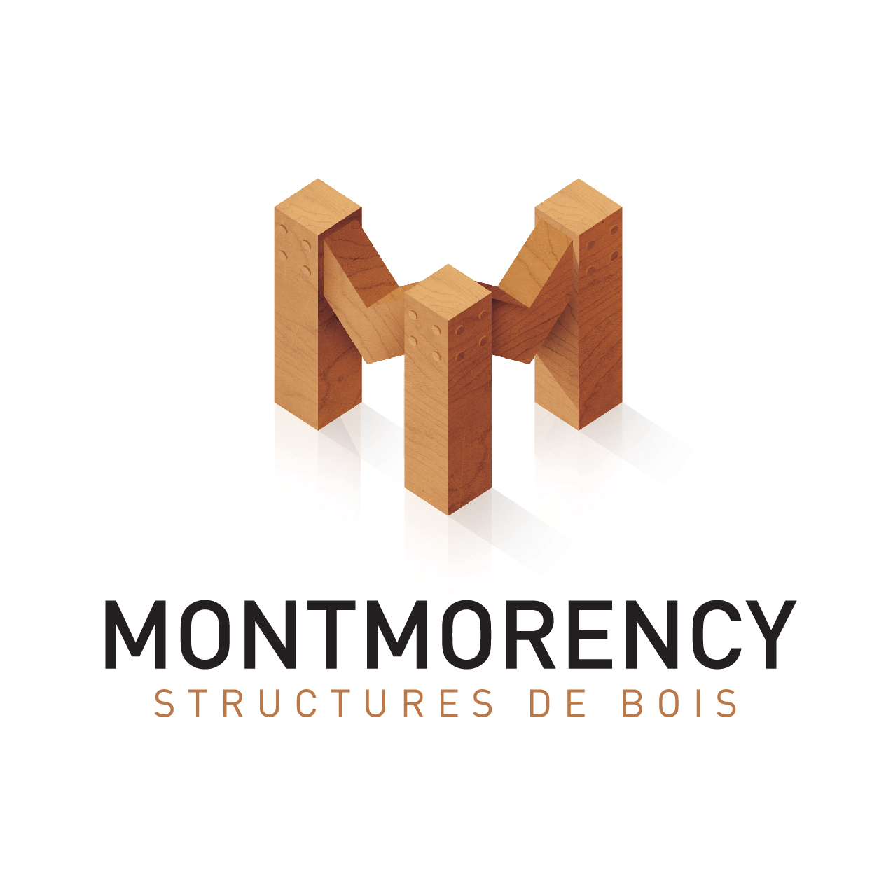 LOGO Montmorency Structure de bois