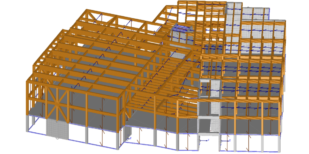 Multi-Material Structural Analysis and Design Software (Steel, Timber, Concrete, Aluminum)