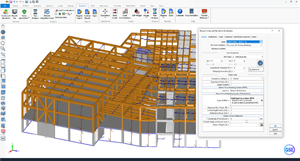 3D Structural Analysis and Design Software - GSE Software