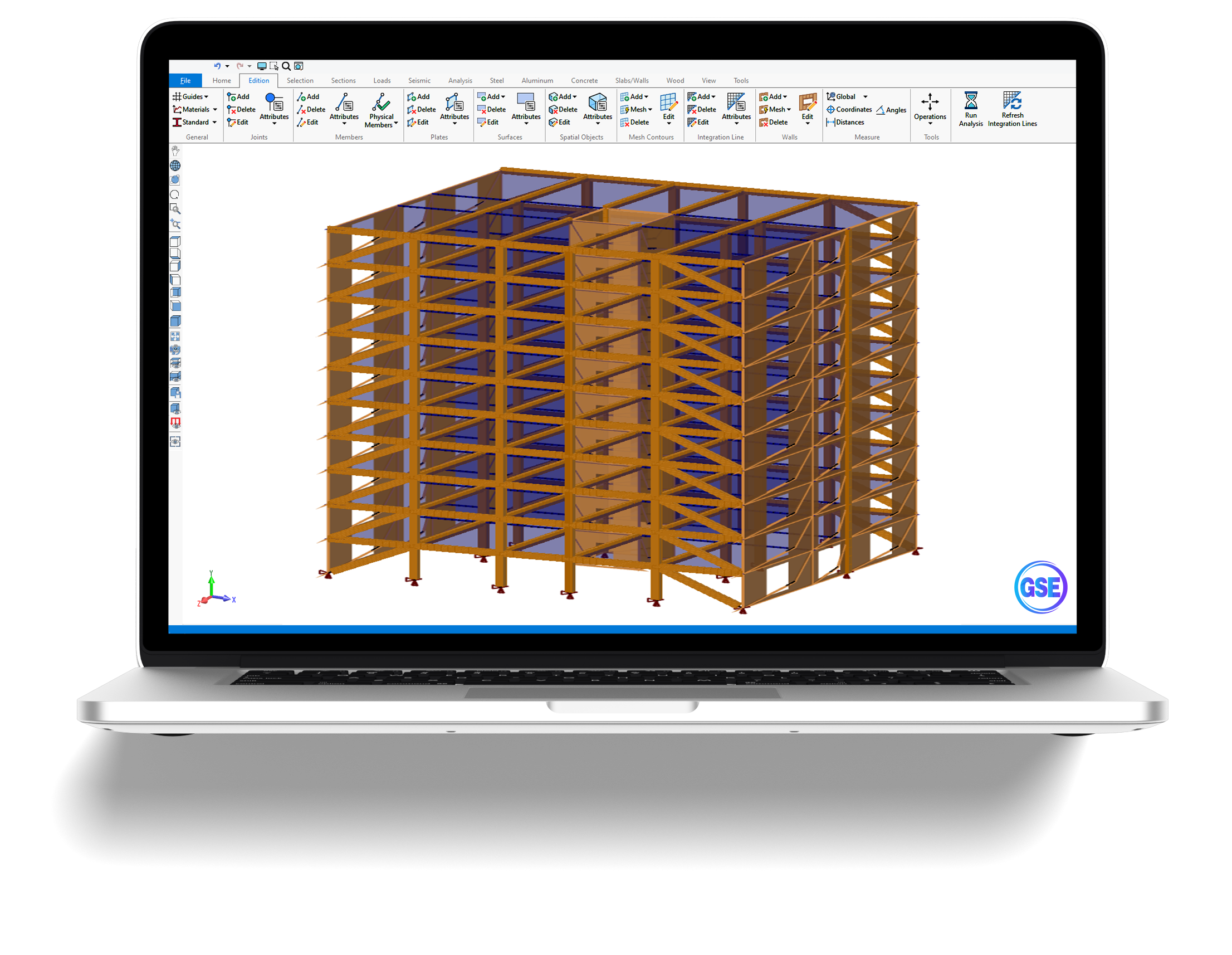 GSE Timber 3D Structural Analysis and Design