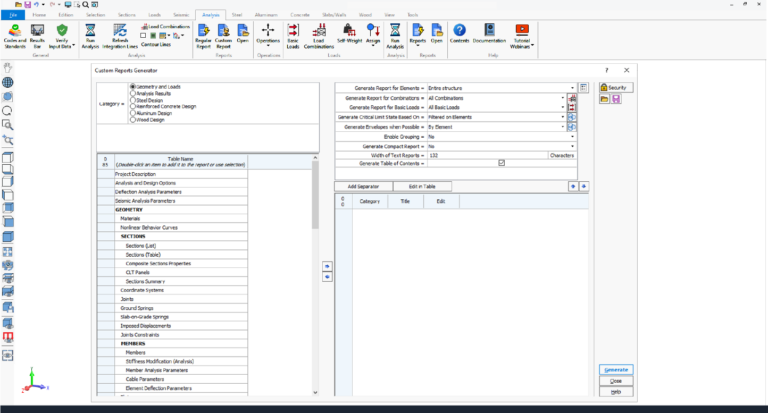 Structural Analysis and Design software - GSE™ Software
