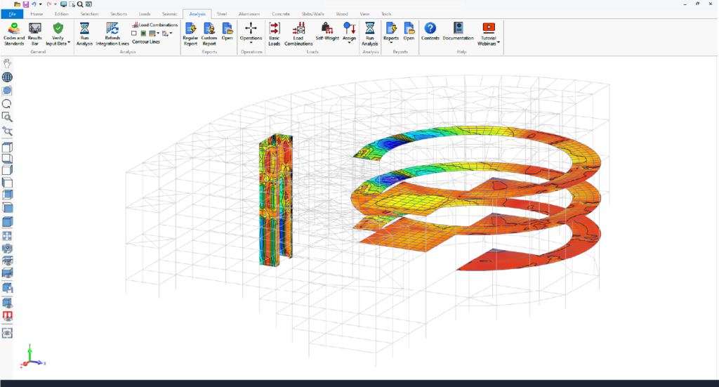 SAFI Structural Analysis software